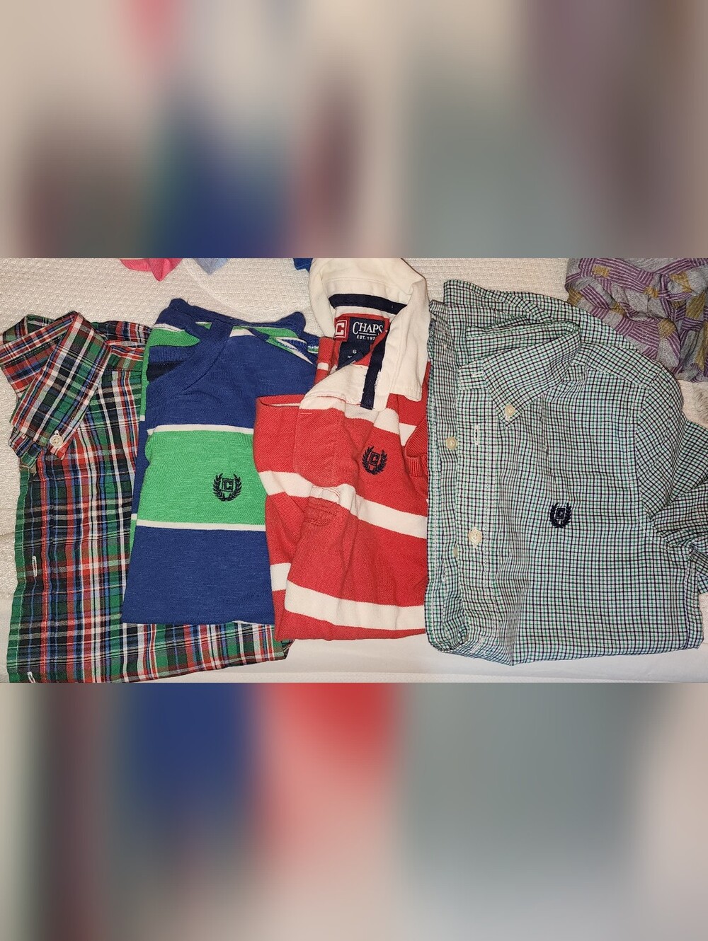 Boys Chaps Shirt Bundle Of 4